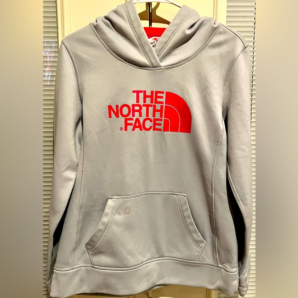 The North Face Hot Pink/ Grey Women’s Hoodie Size Medium
